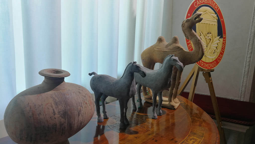 意大利返还796件套中国文物艺术品