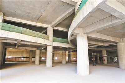 CBD核心区地下空间北区完成结构施工