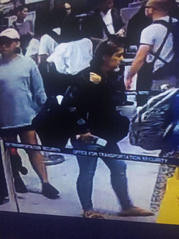 美国女子将6天大的菲律宾男婴装包欲离境 最后一刻败露