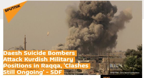 美国松口要撤，IS也出手了！叙利亚民主军：拉卡一军事据点遭恐袭