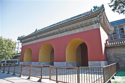 天坛圜丘坛泰元门复原修缮完工