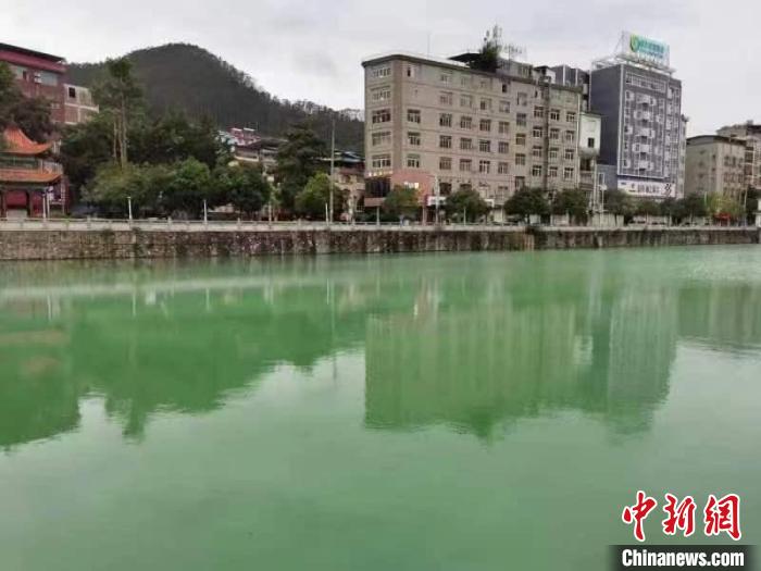 广西乐里河变红系染料流入导致肇事嫌疑人被调查