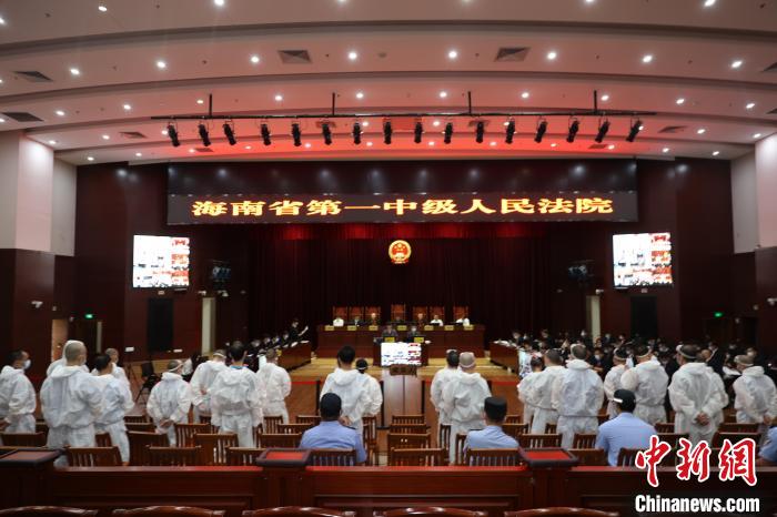 庭审现场。 陈奕淇 摄 庭审现场。 陈奕淇 摄