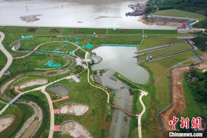 南木江仿生态鱼道环境优美。 俞靖 摄 南木江仿生态鱼道环境优美。 俞靖 摄