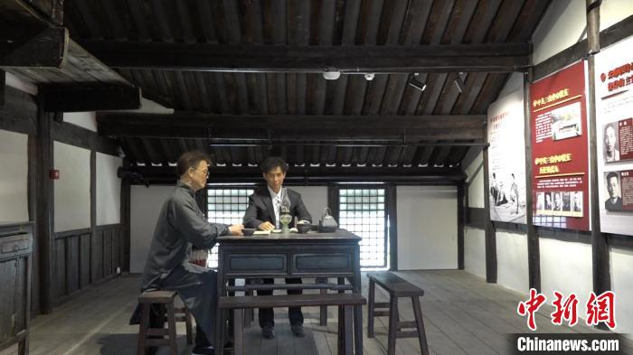 图为完成的潼川古城。　陈选斌 摄