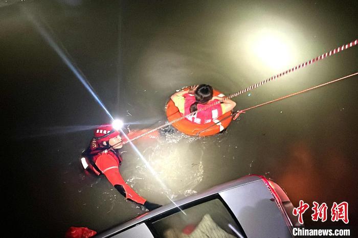 救援现场。　漳州市消防救援支队供图