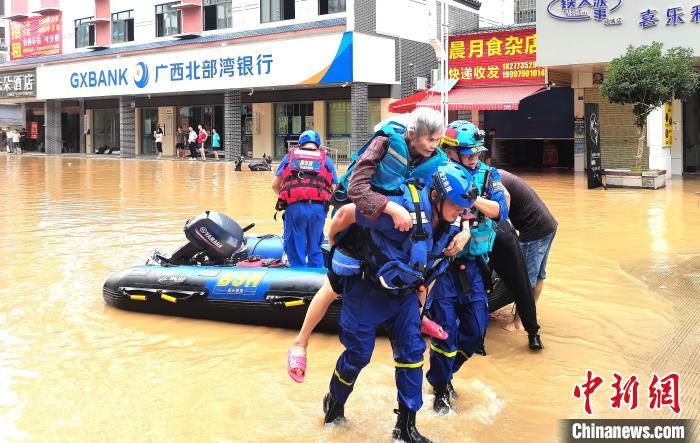 广西9市57县出现洪涝灾害紧急转移安置四万多人