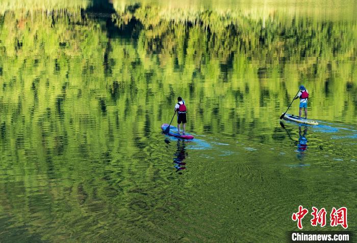 安吉绿水青山 章村镇 供图 安吉绿水青山 章村镇 供图