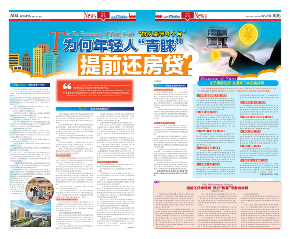 A04-05为何年轻人“青睐”提前还房贷?