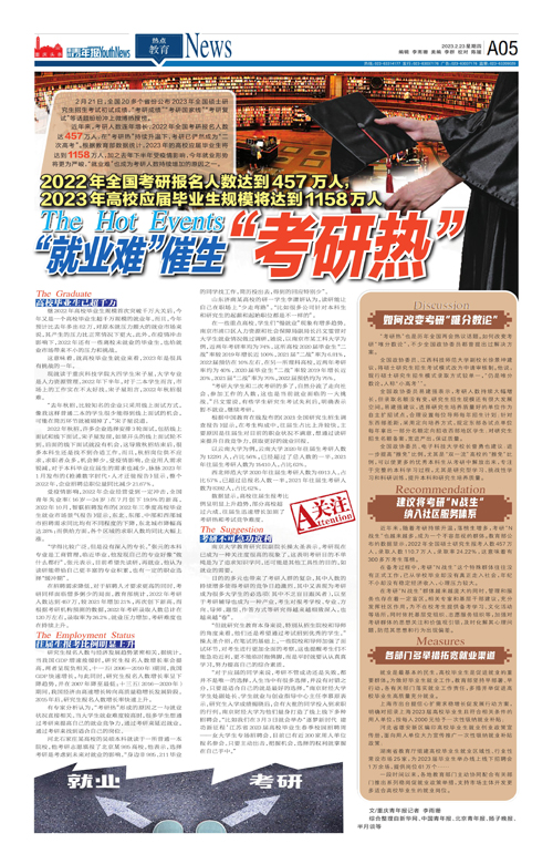 A05-“就业难”催生“考研热”