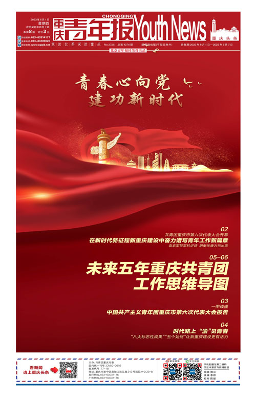 01-未来五年重庆共青团工作思维导图