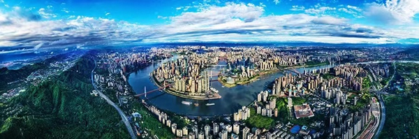 《新时代，新重庆》获得二等奖。主办方供图