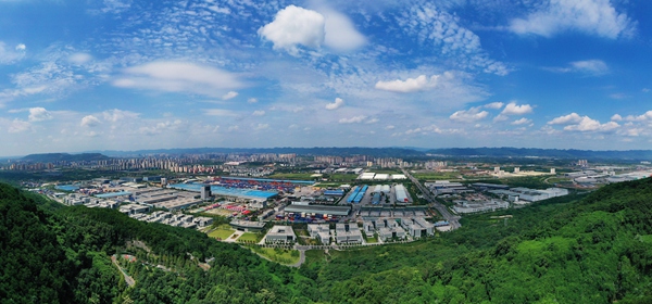 重庆国际物流枢纽园区。受访单位供图