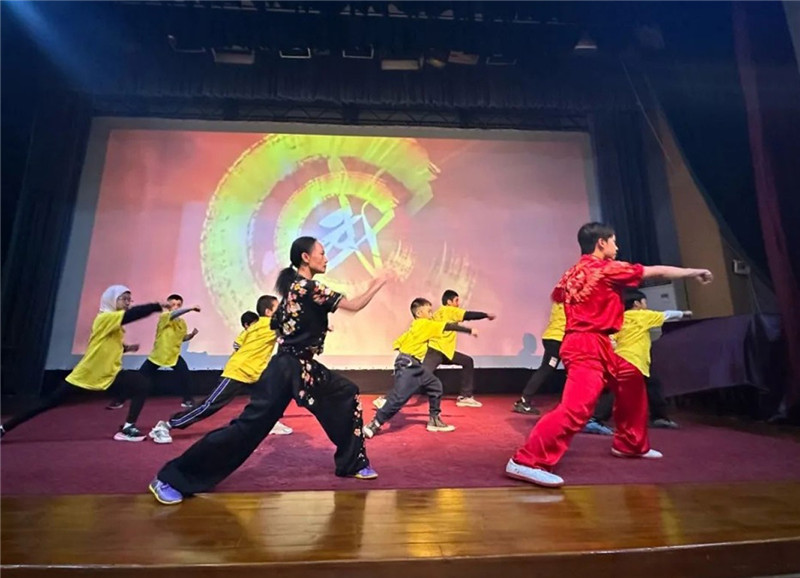 图为2023“中华文化大乐园―埃及开罗营”闭幕式活动现场。主办方供图
